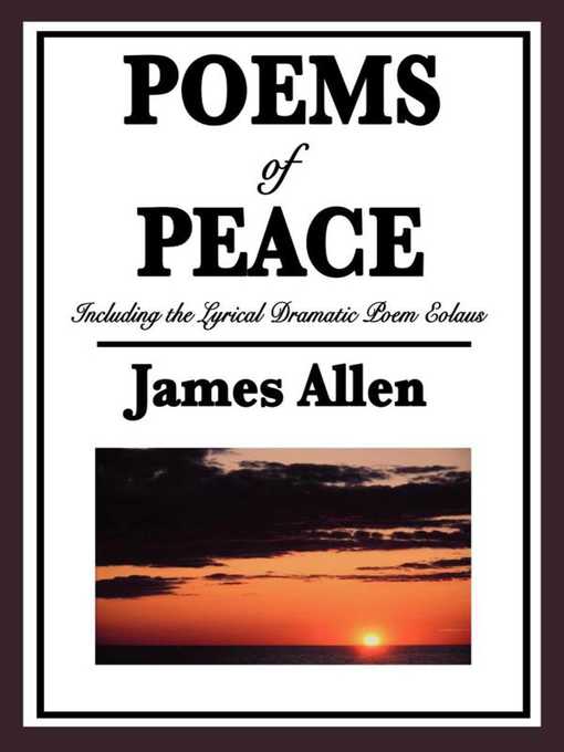 Title details for Poems of Peace by James Allen - Wait list
